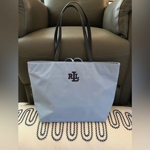 Lauren Ralph Lauren tote bags.